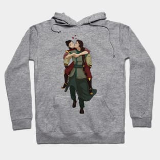 Kyoshi carrying Rangi Hoodie